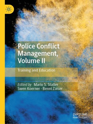 cover image of Police Conflict Management, Volume II